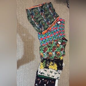 lacrosse unlimited and flow society lacrosse shorts, size youth, extra large.